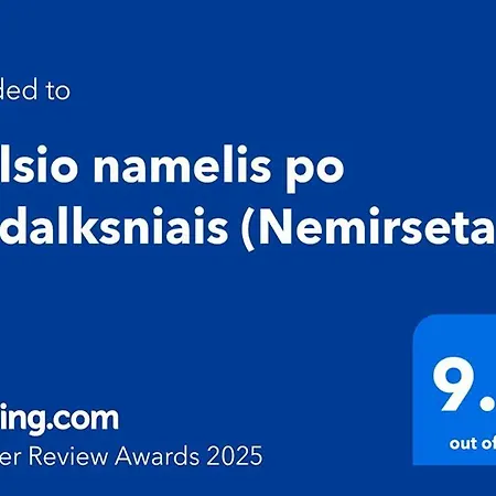 Poilsio Namelis Po Juodalksniais